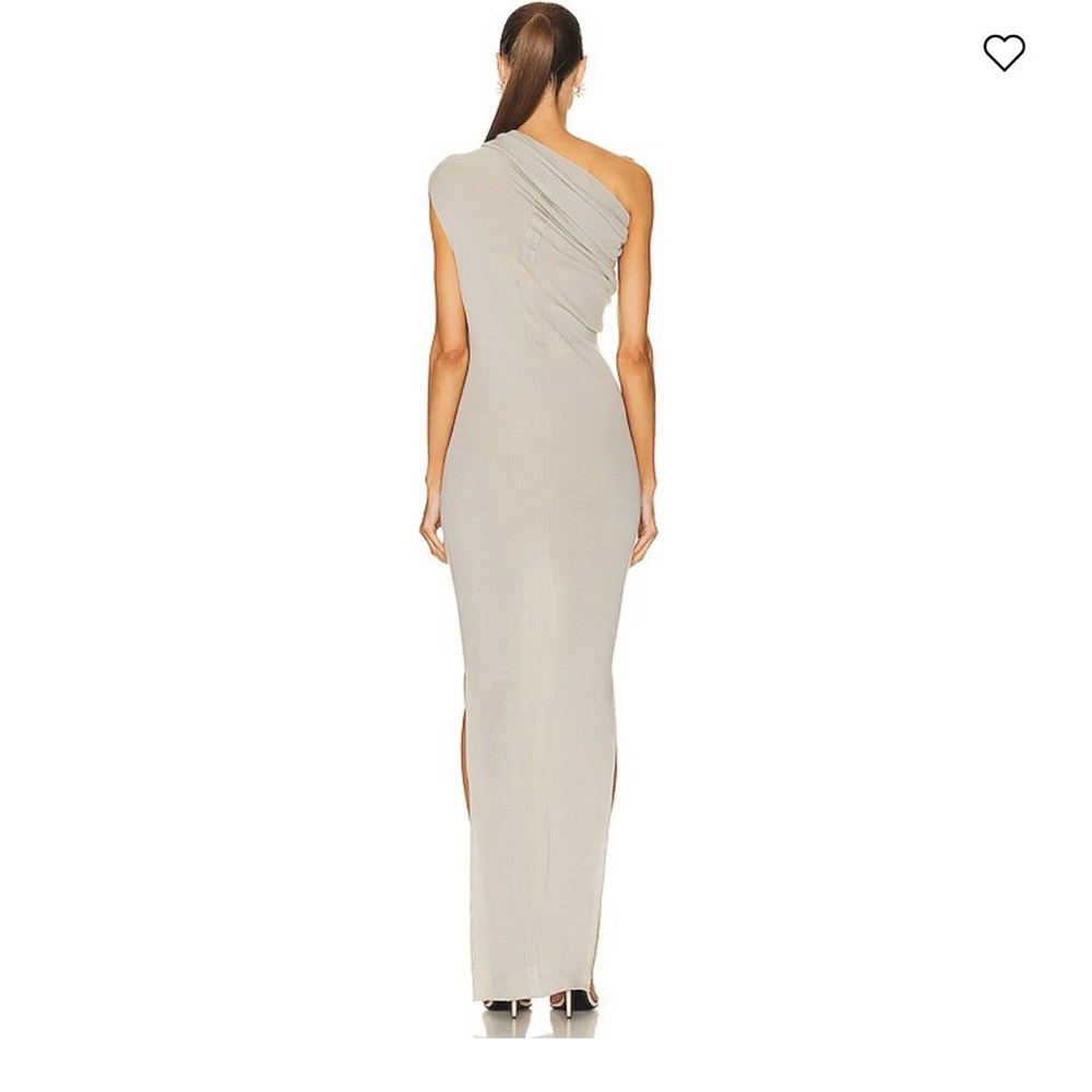 Rick Owns Ribbed One Shoulder Dress - Picture 3 of 6